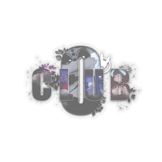 Club-O Kiss-Cut Stickers | 2" Vinyl Decals | Official Club-O Merch