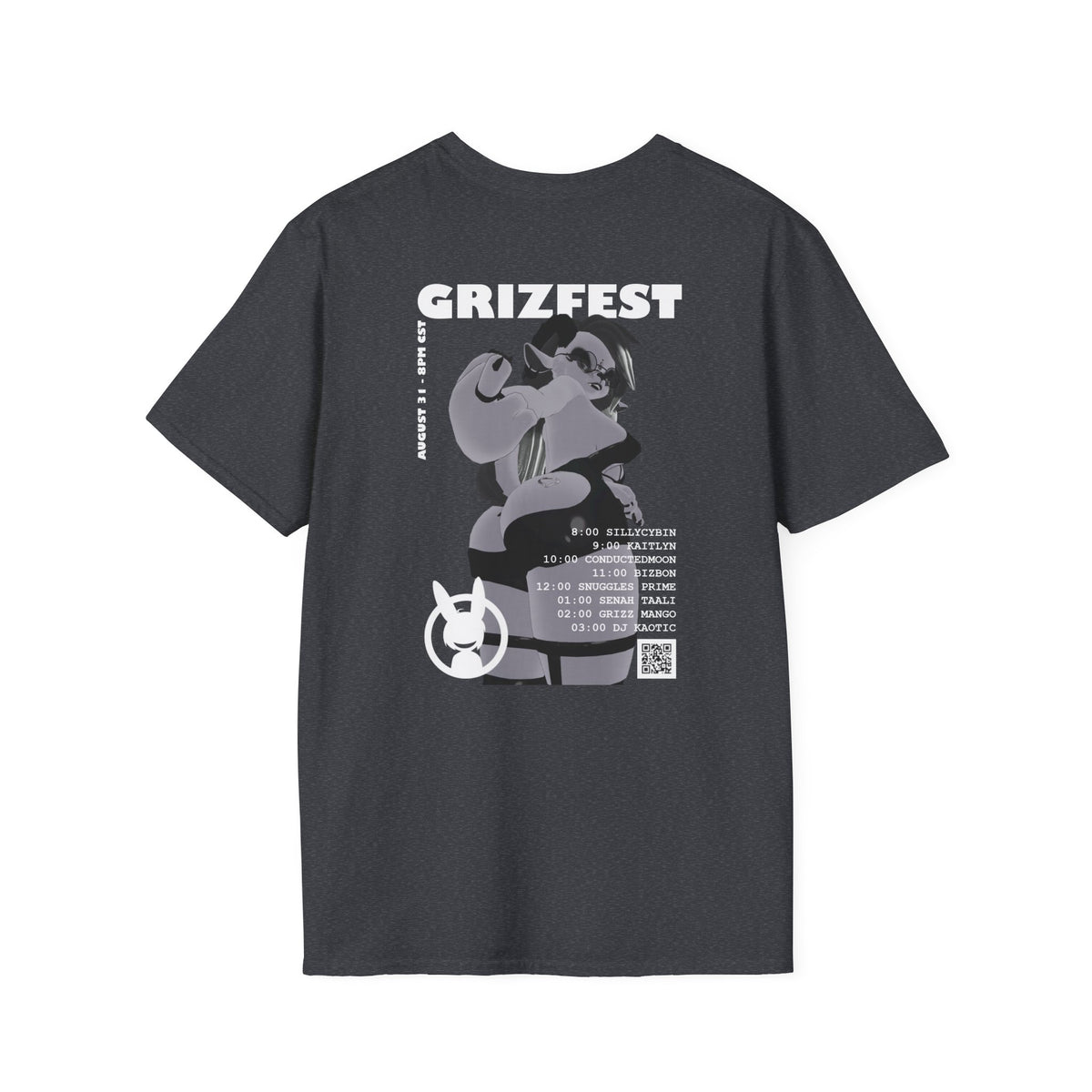 GrizFest 2024 T-Shirt | Grizdog's Birthday Festival Tee | Unisex Cotton Tee