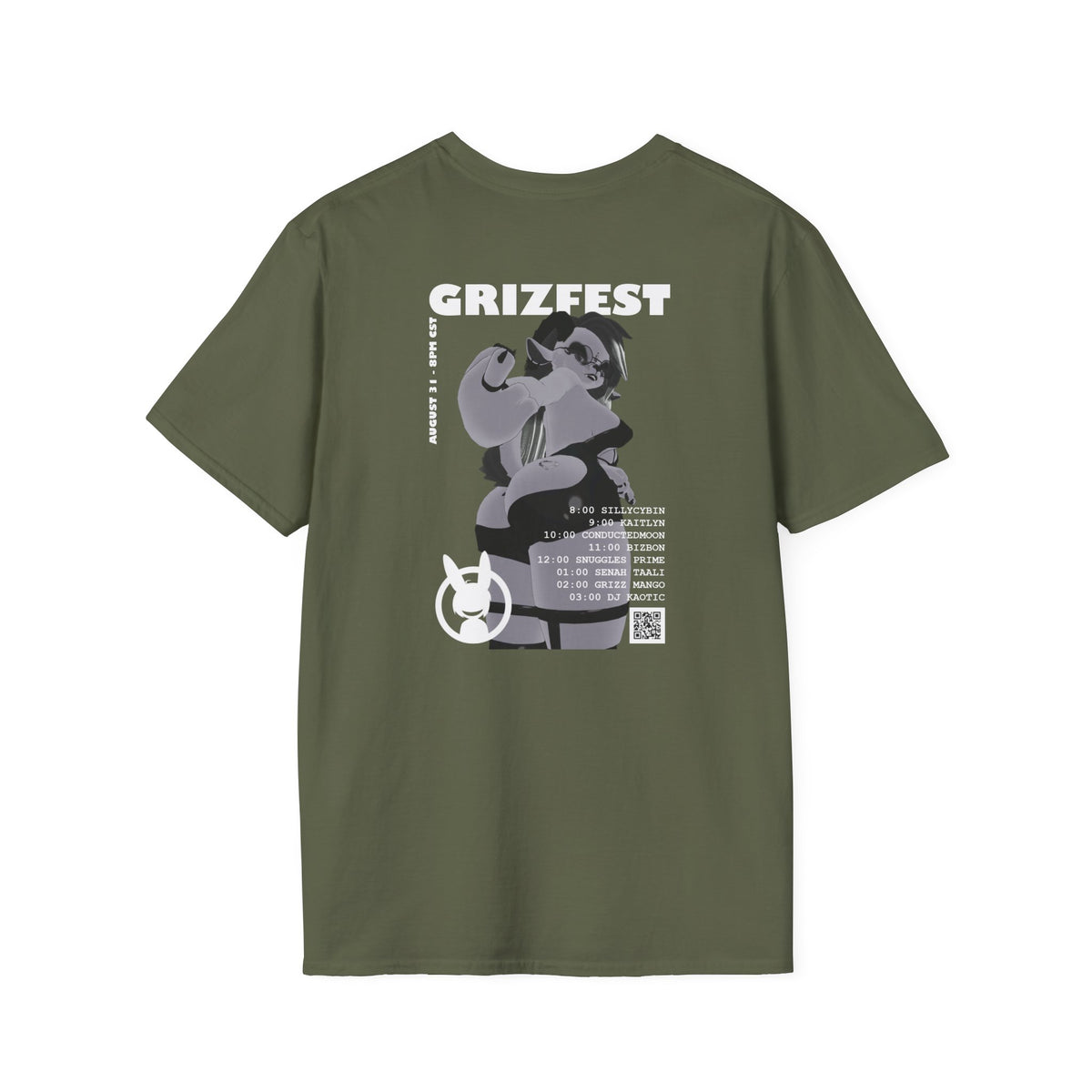 GrizFest 2024 T-Shirt | Grizdog's Birthday Festival Tee | Unisex Cotton Tee
