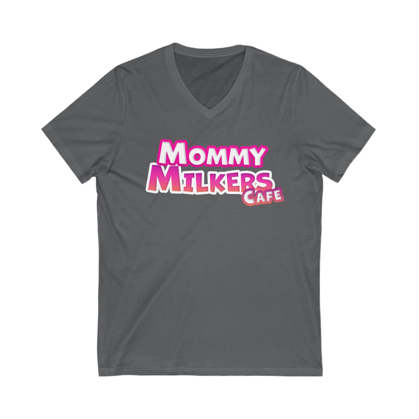 Mommy Milkers Shirt | DJ Mommy Milkers V-Neck Tee | Unisex Jersey