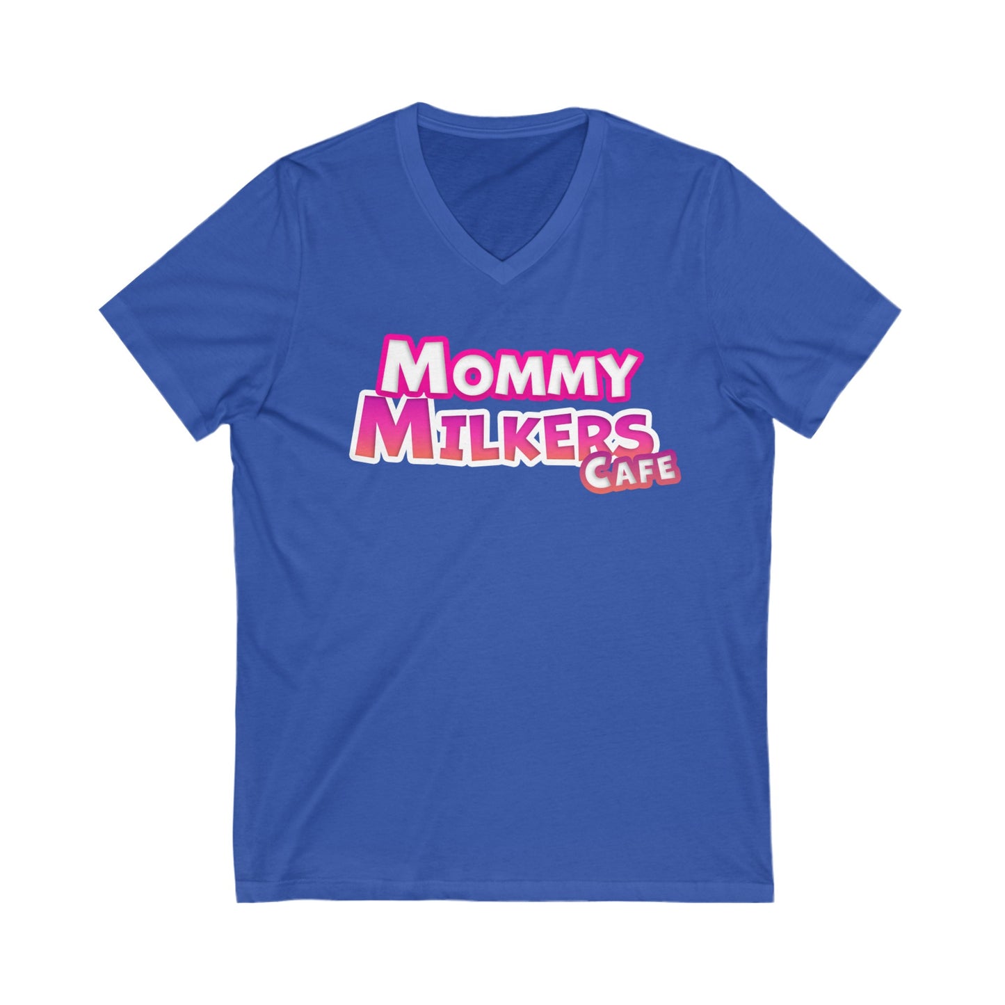 Mommy Milkers Shirt | DJ Mommy Milkers V-Neck Tee | Unisex Jersey