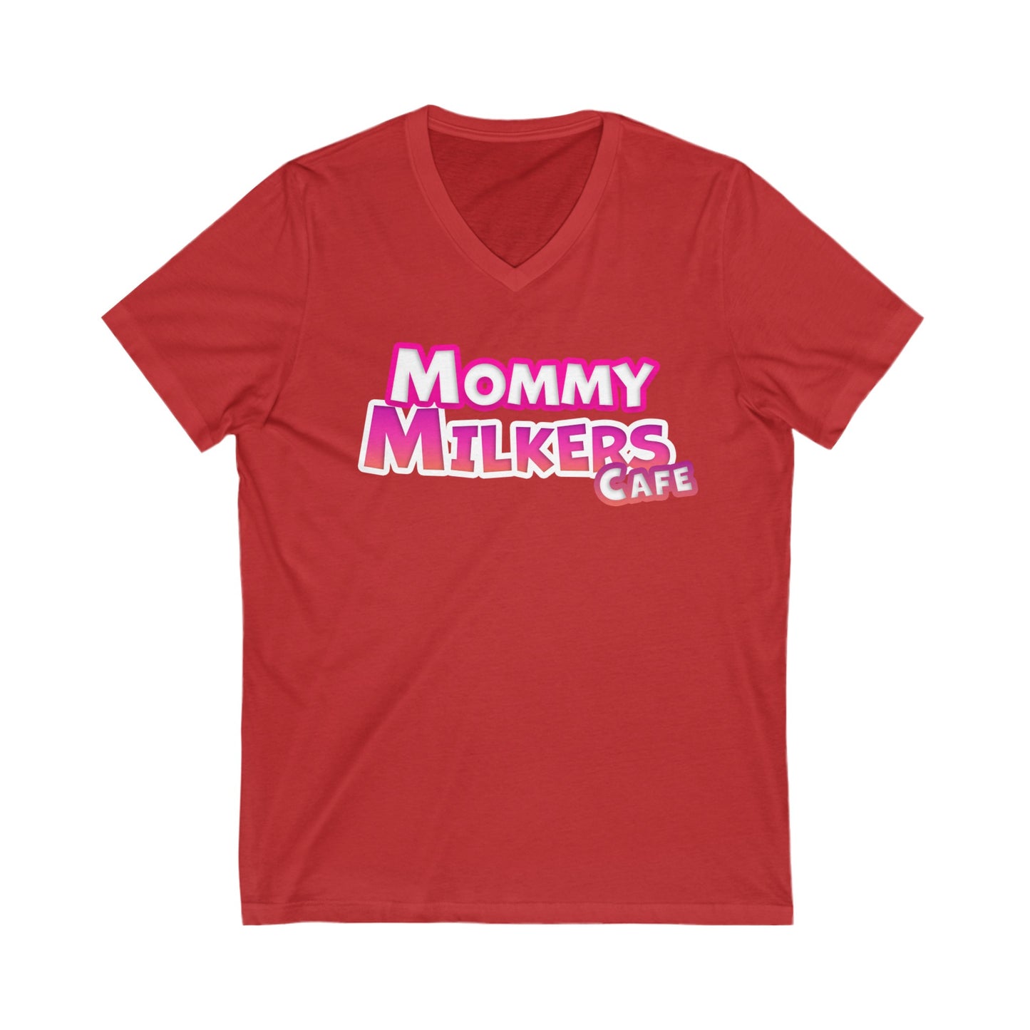 Mommy Milkers Shirt | DJ Mommy Milkers V-Neck Tee | Unisex Jersey